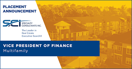 Vice President of Finance Multifamily