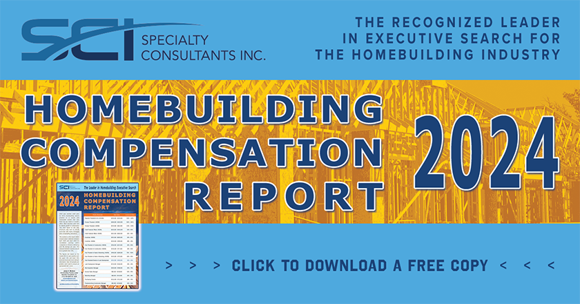 SCI Releases 2024 Homebuilding Compensation Report