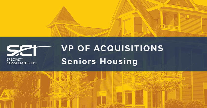 vp acquisitions seniors housing