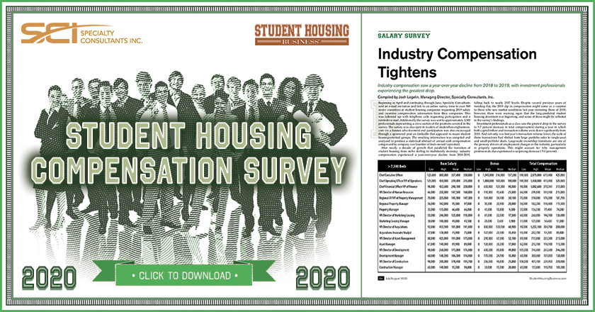 SCI student housing compensation survey