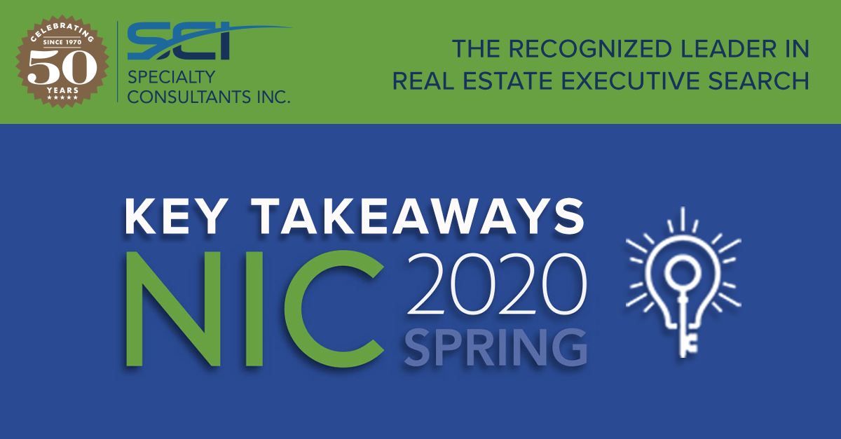 sci nic 2020 takeaways